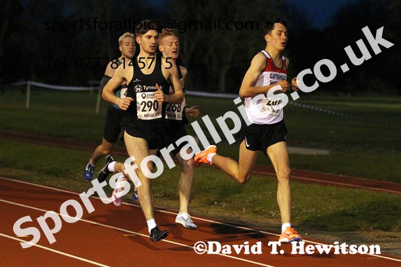 1500 metres, North East Grand Prix No. 1, Monkton on Wednesday, April 28th, 2021. Photo: David T. Hewitson/Sports for All Pics